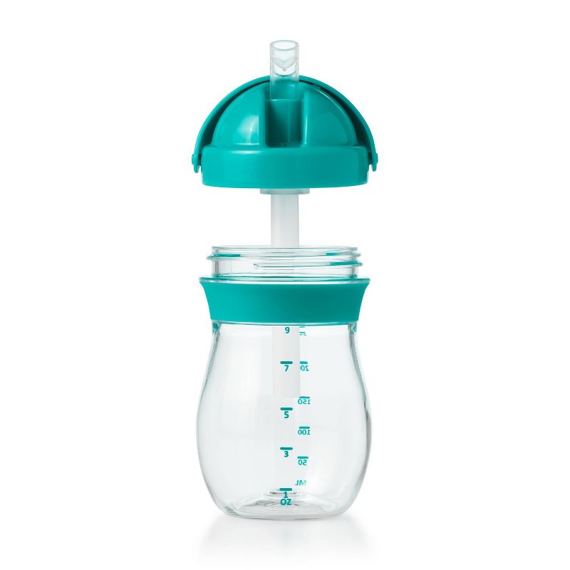 OXO Tot Transitions Straw Cup - 9oz - Teal, 3 of 8