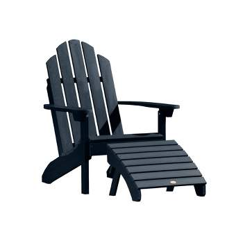 Westport 2pc Folding Adirondack Chair with Ottoman - highwood

