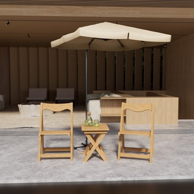 VYNXARIA HIPS Material Outdoor Bistro Set ¨C Stylish & Functional for Any Space!