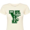 Women's - Star Wars - Yoda Letterman Fitted Graphic T-Shirt - 2 of 3