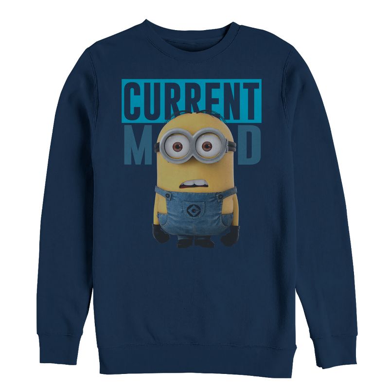 Men's Despicable Me Minions Current Mood Sweatshirt, 1 of 4