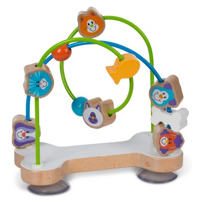 melissa and doug wooden bead maze