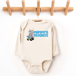 Leo The Truck Mummy's Favorite - Baby Long Sleeve Bodysuit - 1 of 4