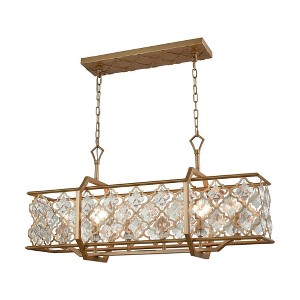 Elk Home Armand 6 - Light Chandelier in  Matte Gold - 1 of 4