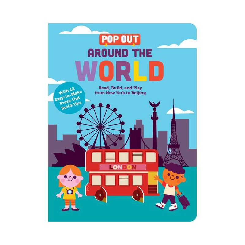 Pop Out Around the World - (Pop Out Books) by  Duopress Labs (Board Book), 1 of 2
