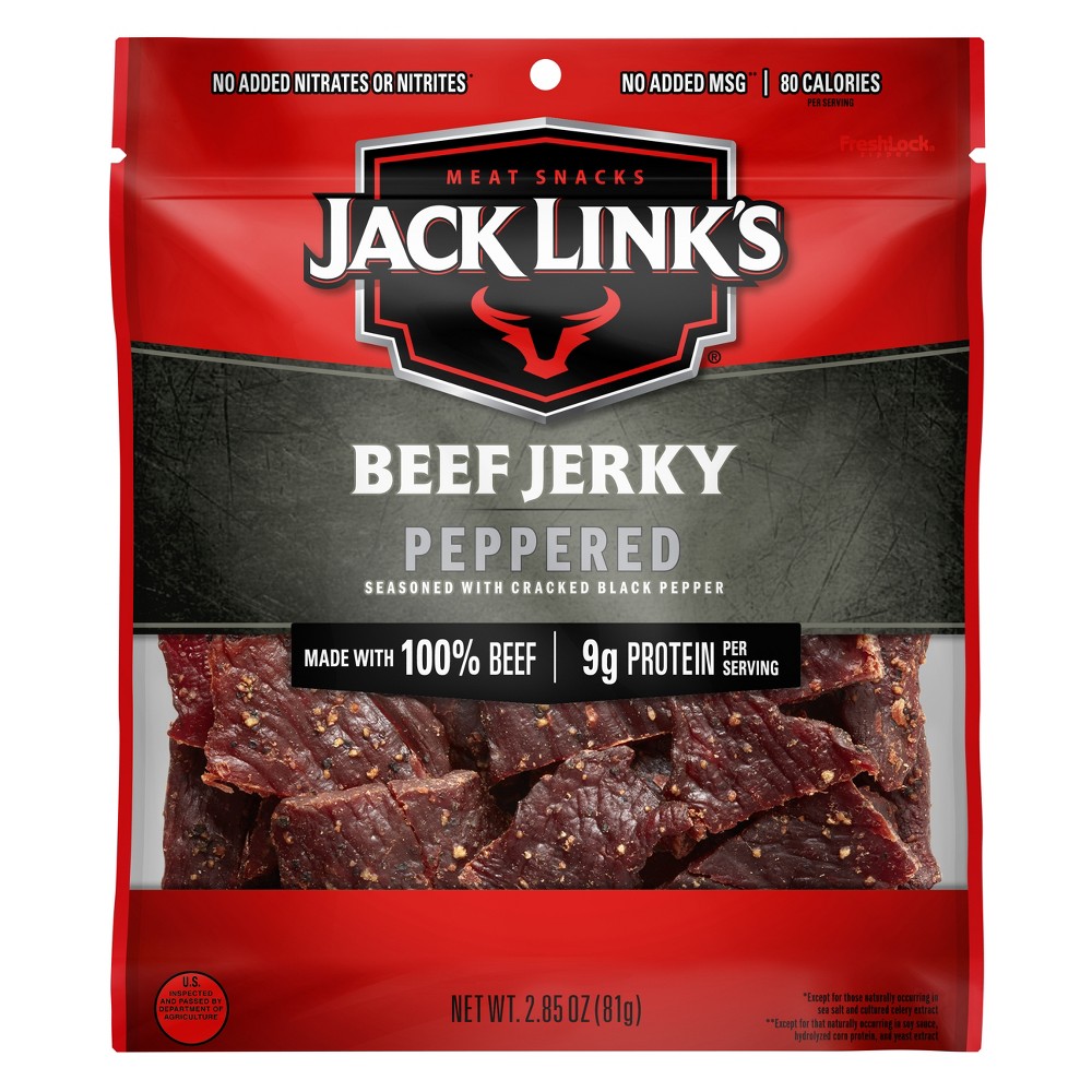 UPC 017082007896 product image for Jack Link's Peppered Beef Jerky - 2.85oz | upcitemdb.com