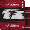 NFL Atlanta Falcons Distressed Plaid Ultra Soft Blanket - 2 of 3