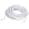 Monoprice Cat5e Ethernet Patch Cable - 100 Feet - White | Network Internet Cord - RJ45, Stranded, 350Mhz, UTP, Pure Bare Copper Wire, 24AWG - 4 of 4