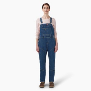 Dickies Women's Double Front Bib Overalls - 1 of 2