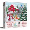 Sunsout Winter Farm 1000 pc   Jigsaw Puzzle 35319 - 2 of 4