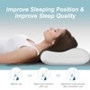 Gulches Contour Memory Foam Pillow - Washable Cover, Odor-Free Premium Material, Supports All Sleepers (Back/Side/Stomach) - 3 of 4