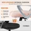 CAVINAS Ergonomic Office Chair, Mid Back Mesh Computer Desk Chair, Executive Office Chair Height, Adjustable Swivel Task Chair with Lumbar Support - 2 of 4
