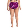 Lands' End Women's Ribbed Smoothing High Waisted Bikini Bottoms - 2 of 3