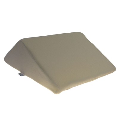 Back Support Systems The Angle Medical Quality Memory Foam Bed Wedge Leg Pillow for Back and Body Pain w/ Washable Hypoallergenic Cover, Large Sherpa