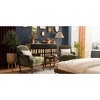 FUFU&GAGA Horizontal Dresser Living Room Storage Cabinet Solid Wood Legs Black Accent - 4 of 4