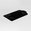 Stoneware Cheese Board with Knife Black - Threshold™ - 3 of 4
