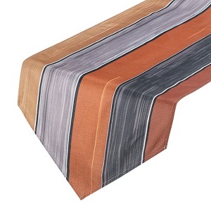 Unique Bargains Linen Fabric Durable Moisture-Wicking Elegant Table Runner 108" x 13" 1 Pc - 1 of 4