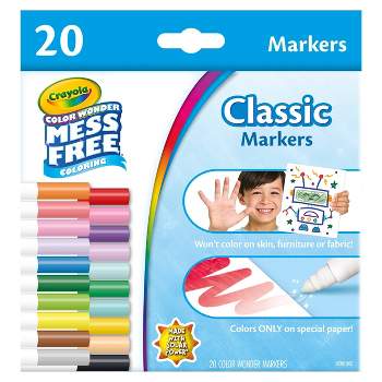 Crayola 20ct Color Wonder Broadline Markers