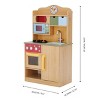 Teamson Kids Little Chef Florence Classic Play Kitchen with 5 Kitchen Accessory Toys - Wood Grain - 2 of 4