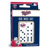MasterPieces Officially Licensed MLB Minnesota Twins - 6 Piece D6 Gaming Dice Set Ages 6 and Up - 2 of 4