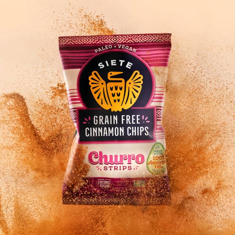 Siete Grain Free Cinnamon Chips Churro Strips Tortilla Chips - 5oz, 3 of 6