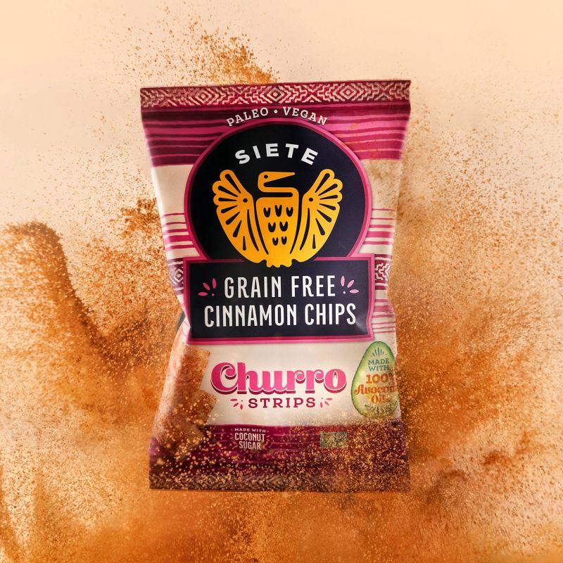 Siete Grain Free Cinnamon Chips Churro Strips &#8211; 5oz, 4 of 12