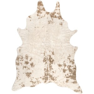 Nuloom Marcia Pet Friendly Premium Machine Washable Faux Cowhide Area Rug - 1 of 4