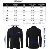 Coolmee Mens Blazers Slim Fit Business Casual Sport Coat One Button Travel Blazer Lightweight Suit Jacket with Pockets - 4 of 4