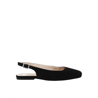 Women's Wo's Sozani Genuine Suede Leather Slingback Flats - Rag & Co.
