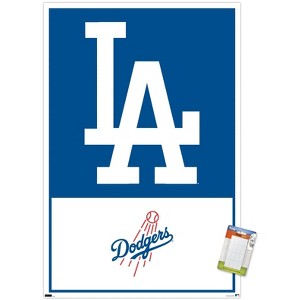 Trends International MLB Los Angeles Dodgers - Logo 22 Unframed Wall Poster Prints - 1 of 4