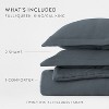 Cloud Weave Textured Comforter Set, Plush All-Season Down Alternative, Ultra Soft, 3-Piece Set - Becky Cameron - 4 of 4
