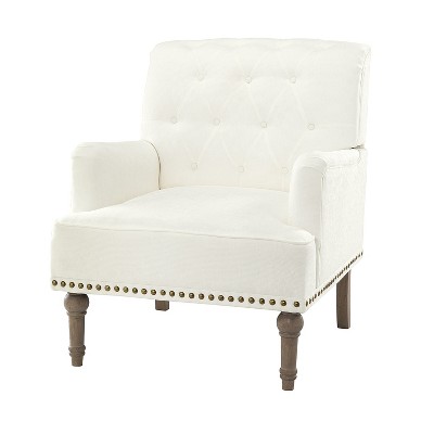 Naida Armchair with Carved Legs | ARTFUL LIVING DESIGN