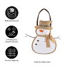 Evergreen Snowman Burlap Door Decor, 13.50x17.50"H - 3 of 4