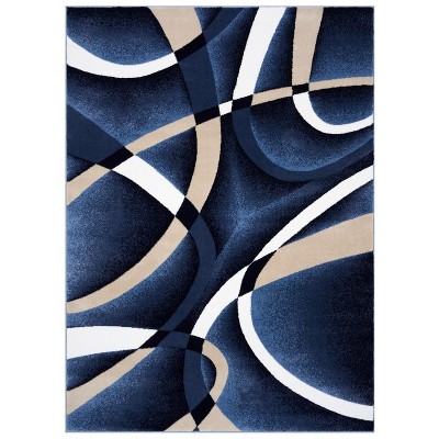 Luxe Weavers Modern Abstract Geometric Indoor Area Rug