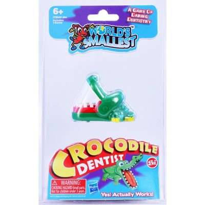 world's smallest crocodile dentist