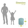 Majestic Home Goods,Pouf Aruba - 2 of 4