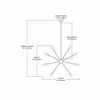 Elk Home Delphine 24 - Light Chandelier in  Oil Rubbed Bronze - 2 of 4