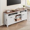 GustoWave Modern TV Stand for 65 Inch TV with 8 Storage Compartments & Adjustable Shelves for Living Room, Bedroom - 2 of 4