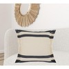 20" Blue and White Throw Pillow - 2 of 4