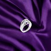 Slickblue Timeless 1.85 Ct. Clear Engagement Ring for Women with Baguette and Round Cubic Zirconia, Size 5-10 - 3 of 3