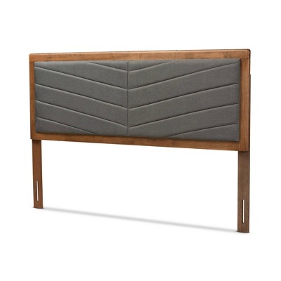 Iden Fabric Upholstered Wood Headboard - Baxton Studio
