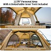 Naturehike Dune Hot Tent with Stove Jack, 2-3 Person Waterproof 4 Season Tent, Windproof Cold Weather Winter Tent - 4 of 4