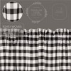 Buffalo Black Check Door Panel 72x40 VHC Brands - 3 of 4