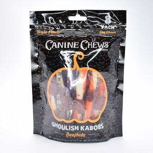 Canine Chews Color Kabob Chicken, Beef and Pork Flavor Rawhide Dog Treat - 3.95oz/8ct - 1 of 4