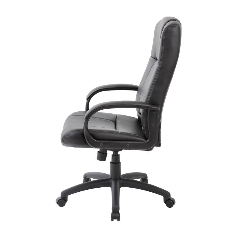 Caressoft Executive High Back Chair Black - Boss Office Products, 3 of 9