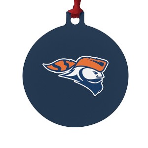 Carroll University Primary Logo Aluminum Holiday Christmas Tree Ornament - 1 of 4