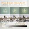 Tangkula Modern LED Chandelier, Dimmable Pendant Light with Adjustable Height, Ceiling Light Fixture, 3000K Warm White LED, Chrome Plated - 4 of 4