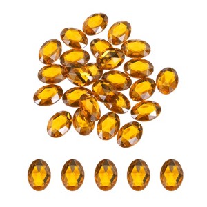 Unique Bargains Acrylic Flat Back Diamond Gems Bead for Face Painting DIY Crafts 25 Pcs - 1 of 4