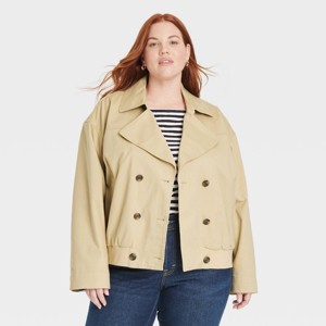 Women's Trench Coat - Universal Thread™ - 1 of 3