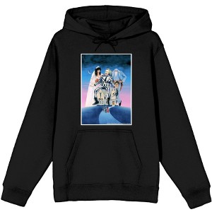 Beetlejuice Mansion Key Art Adult Long Sleeve Hoodie - 1 of 2